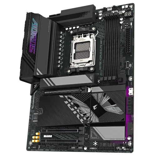GIGABYTE X870E AORUS ELITE WIFI7 - CARTE MÈRE ATX - SOCKET AM5 - 4xDDR5 - BLUETOOTH - 4xM.2 -LAN 2.5
