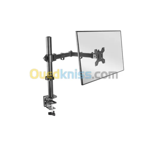 MARS GAMING MARM1 - SUPPORT POUR UN ÉCRAN - 13" à 27" - rotation 360 - BRAS MÉTALLIQUE - 6 KG -BLACK