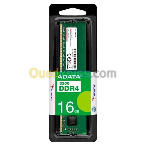 RAM ADATA 16GB DDR4 DESKTOP - UDIMM 3200MHZ - INTEL & AMD - CAS 1.2V - 288-PIN DIMM