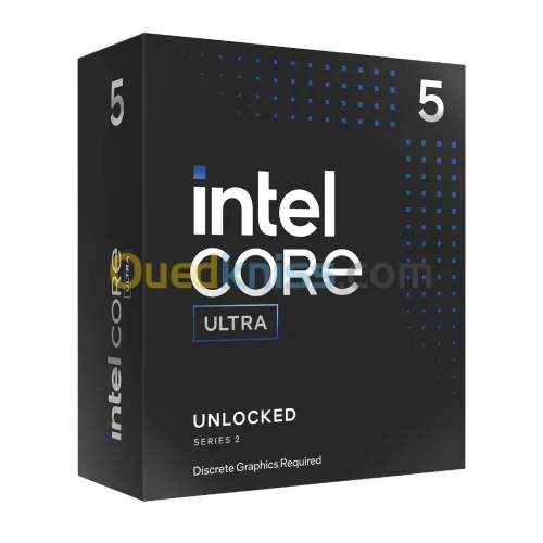 INTEL CORE ULTRA 5 245KF - 14 CORE - 14 THREADS - 5.2 GHZ - SOCKET 1851 - CACHE 24 MO - BOX