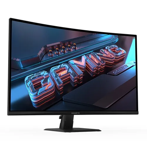 GIGABYTE GS32QC - GAMING MONITEUR - 32" CUREVED QHD 2K - 165Hz - 1ms - HDR - HDMI 2.0 - NOIR