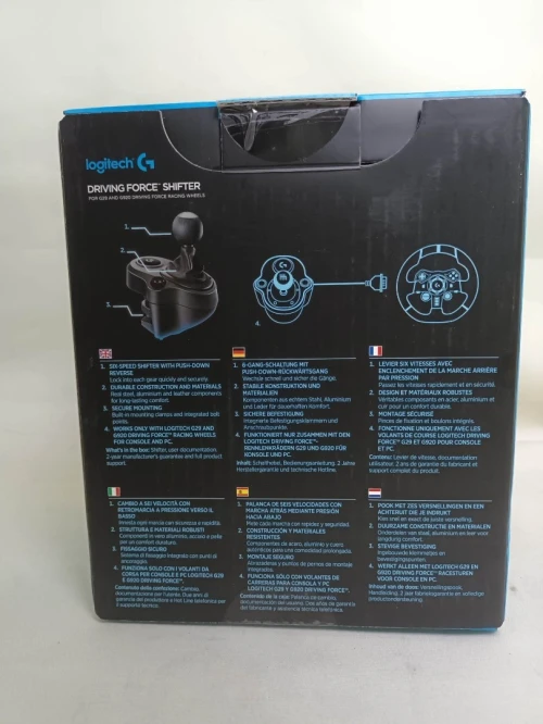 LOGITECH DRIVING FORCE SHIFTER - USB para PS4 & Xbox One