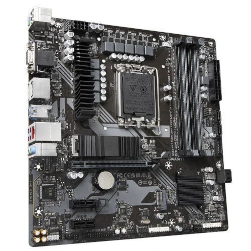 GIGABYTE B760M DS3H DDR4 - CARTE MÈRE MICRO ATX - SOCKET LGA 1700 - 4 x DDR4 - 1 x PCIe 4.0 X16 - 2 x M.2 PCIe 4.0 NVMe - LAN 2.5GBE - USB 3.1 - BLACK