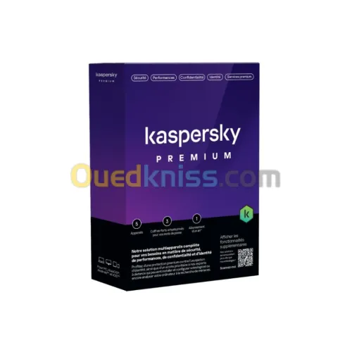 KASPERSKY PREMIUM ANTIVIRUS 2023 SECURITY 5 APPAREIL 