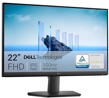 ECRAN DELL SE2225HM - 22" FULL HD - 100HZ - DALL VA - HDMI / VGA - 5MS - PLUG & PLAY - BLACK