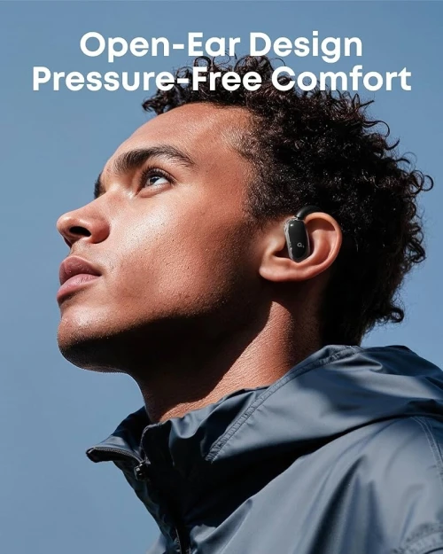 SOUNDCORE BY ANKER V40I - ÉCOUTEURS TRUE WIRELESS - BLUETOOTH - ANC - MICROPHONE - ÉTANCHE  -BLACK