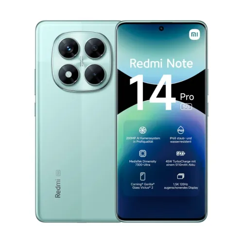 XIAOMI REDMI NOTE 14 PRO 5G -8GB - 256GB -5000 MAH -108 MPXL -6,67" FHD+ 