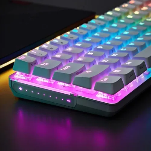 ASUS ROG FALCHION ACE - CLAVIER MÉCANIQUE COMPACT 65% - FILAIRE - ROG NX RED - USB 2.0 - RGB -AZERTY