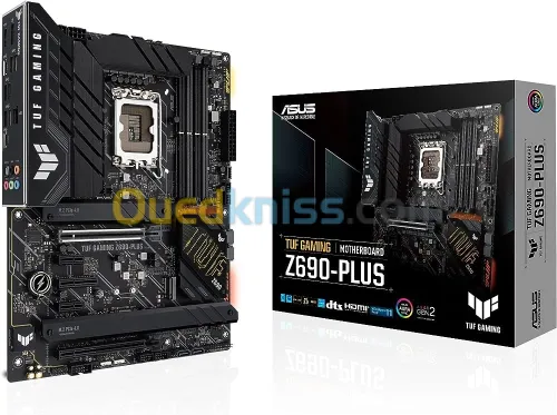 ASUS TUF GAMING Z690-PLUS ATX Socket 1700 Intel - Express - 4x DDR5 - M.2 PCIe 4.0 - USB 3.2