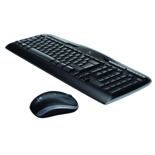 LOGITECH COMBO CLAVIER + SOURIS MK330 - SANS FIL - COMBO - RÉCEPTEUR USB - AZERTY FRANÇAIS - BLACK