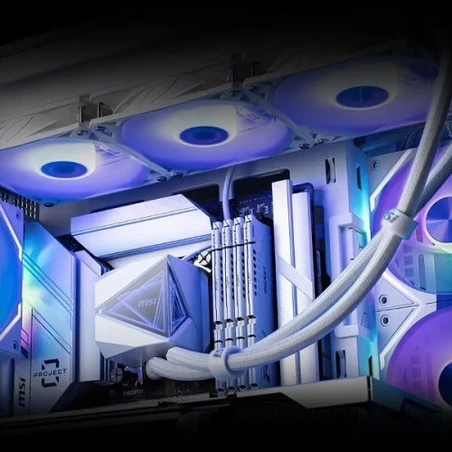 MSI MAG CORELIQUID I360 - WATERCOOLING 360MM - 3 X FANS ARGB - PERFORMANCE - INTEL & AMD - WHITE