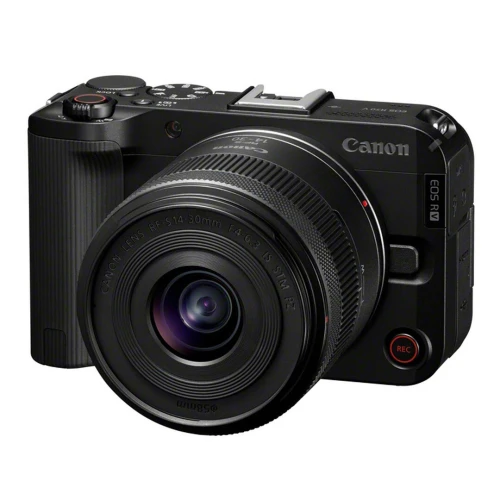 CANON EOS R50 V - APPAREIL PHOTO HYBRIDE 4K + OBJECTIF RF-S 14-30MM - F/4-6.3 IS STM PZ - 24.2 MLPXL - WIFI - LCD - BLACK