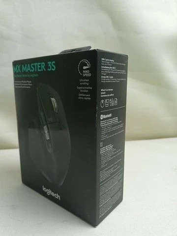 LOGITECH MX MASTER 3S - Souris sans fil - droitier - capteur optique 8000 dpi - 7 boutons