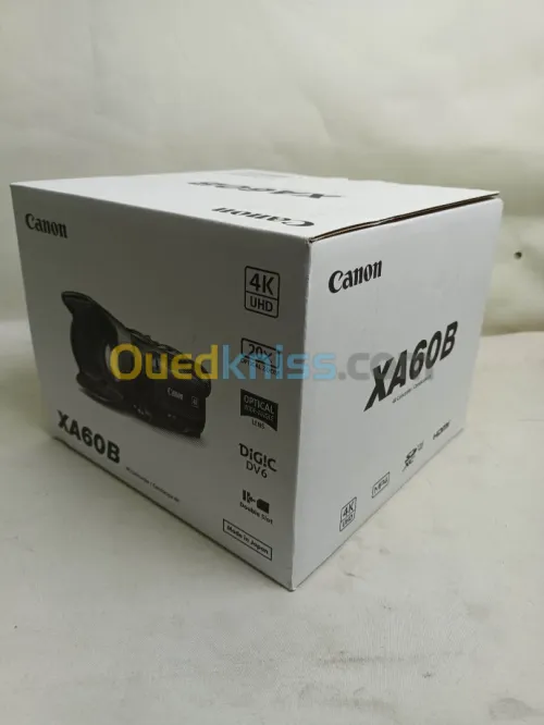 CANON XA60B Professional UHD 4K Caméscopes + Unité de poignée Canon HDU-4 pour Canon XA60B