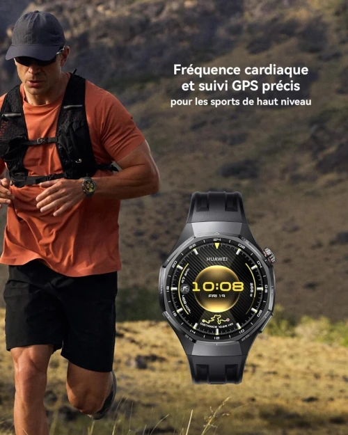 HUAWEI WATCH GT6 PRO - SMARTWATCH PREMIUM 46MM - 1,4" AMOLED - GPS - SANTÉ & SPORT - BLACK TITAN