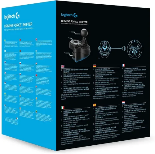 LOGITECH DRIVING FORCE SHIFTER - USB para PS4 & Xbox One
