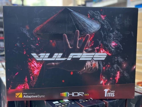 VULPES SAKURA - ÉCRAN GAMING 24" - DALLE IPS FHD - 165HZ - 1MS - RGB - PC & CONSOLE - BLACK