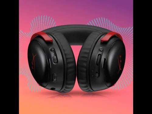 HYPERX CLOUD III S WIRELESS - CASQUE GAMING SANS FIL 2.4GH - SON SPATIAL - MICRO NC - CONFORT-BLACK