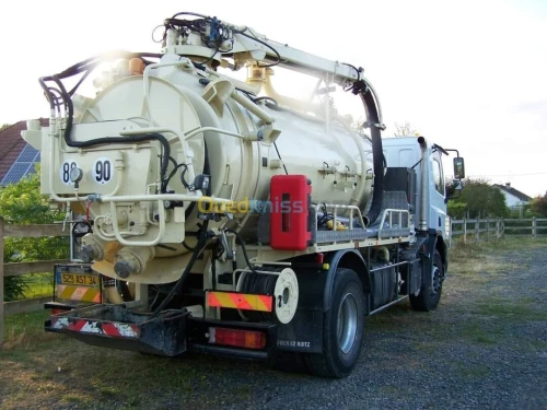 camion débouchage canalisation vidange 