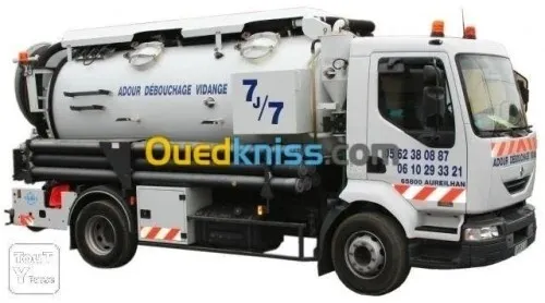 camio debouchage canalisation vidange