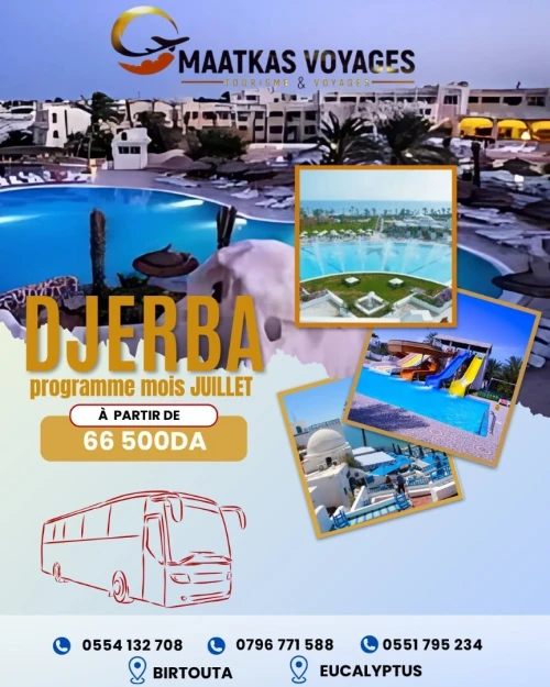 voyage organisé djerba parBus 