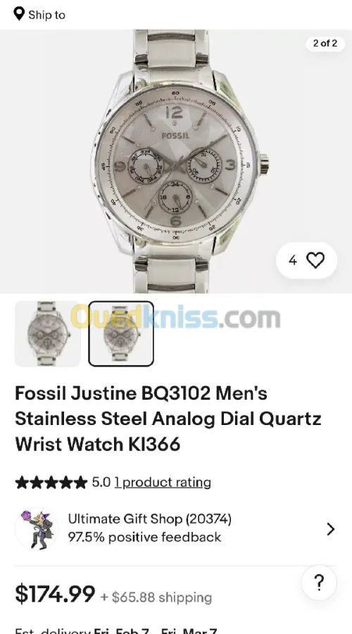 Montre FOSSIL
