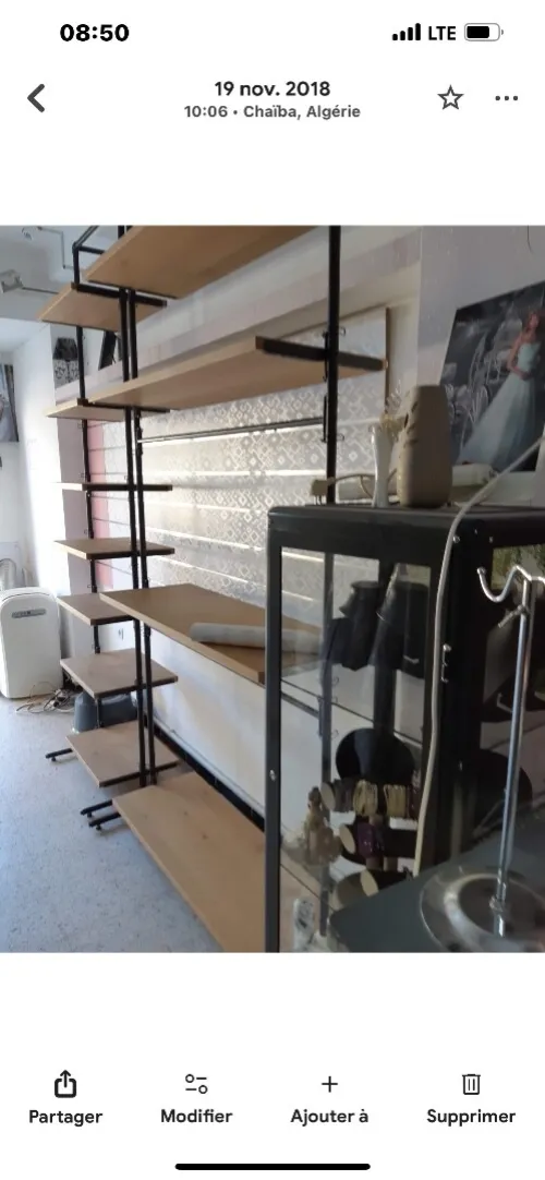 Aménagement de magasin haut de gamme