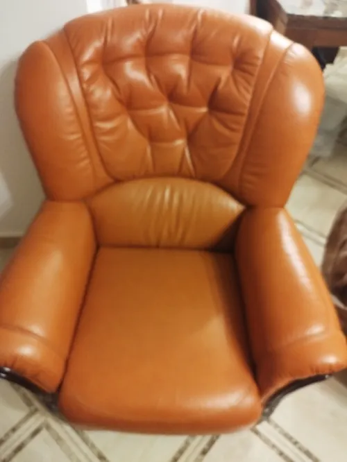 Salon cuir italien