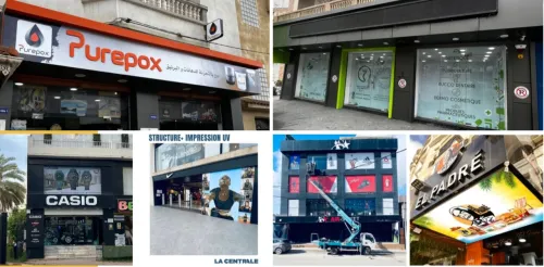 La centrale Algerie Production & Signalétique