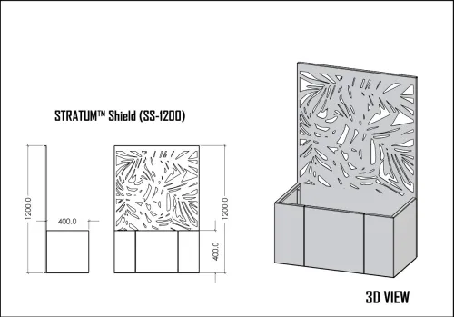 Le Jardinière de Luxe "STRATUM"