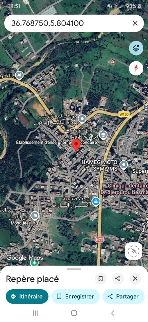 Vente bien immobilier Jijel Kaous