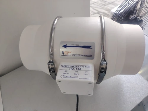 Ventilateur turbine in ligne