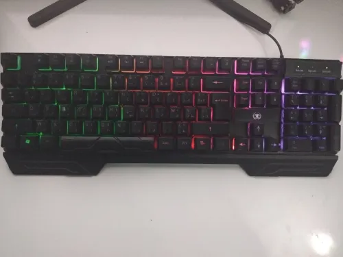 Clavier souris gaming semi mécanique 