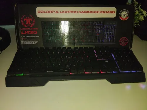 Clavier souris gaming semi mécanique 