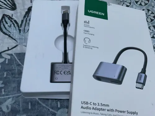 Adaptateur ugreen 2 en 1 usb-c