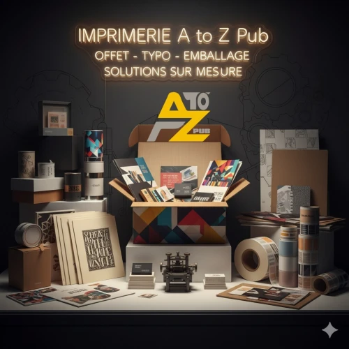 Impression Typo offset Imprimerie Industrielle, Emballage