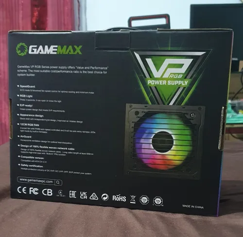 Alimentation GAMEMAX VP RGB