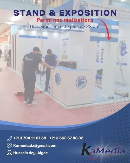 STANDS & EXPOSITIONS SUR MESURE