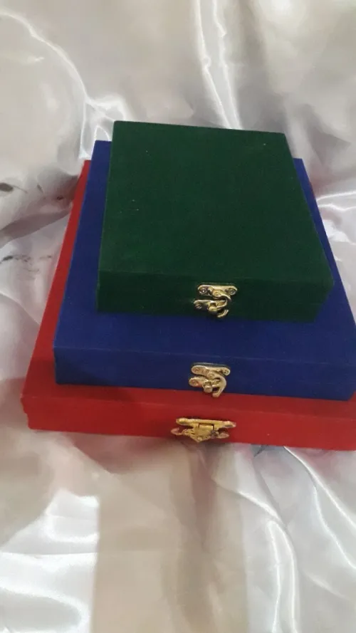 Coffret en velours 