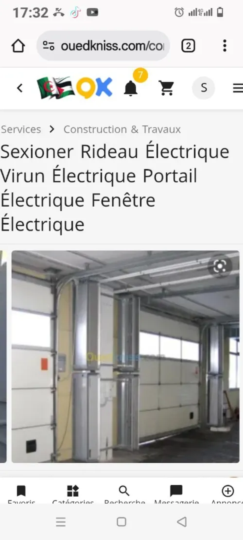 Portail électrique portail coulissant sectionnelle verin fenêtre électrique rideau électrique