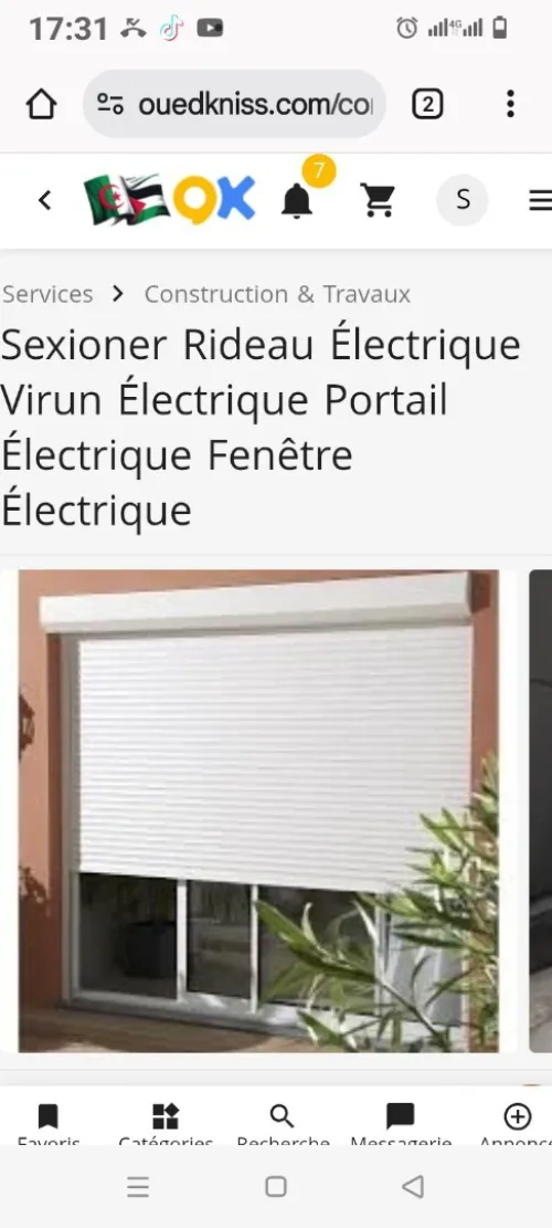 Portail électrique portail coulissant sectionnelle verin fenêtre électrique rideau électrique