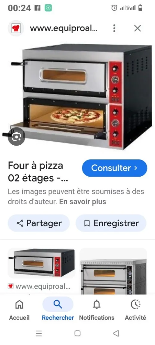 Four à pizza four électrique pour la gaz four à brûleur four à pain