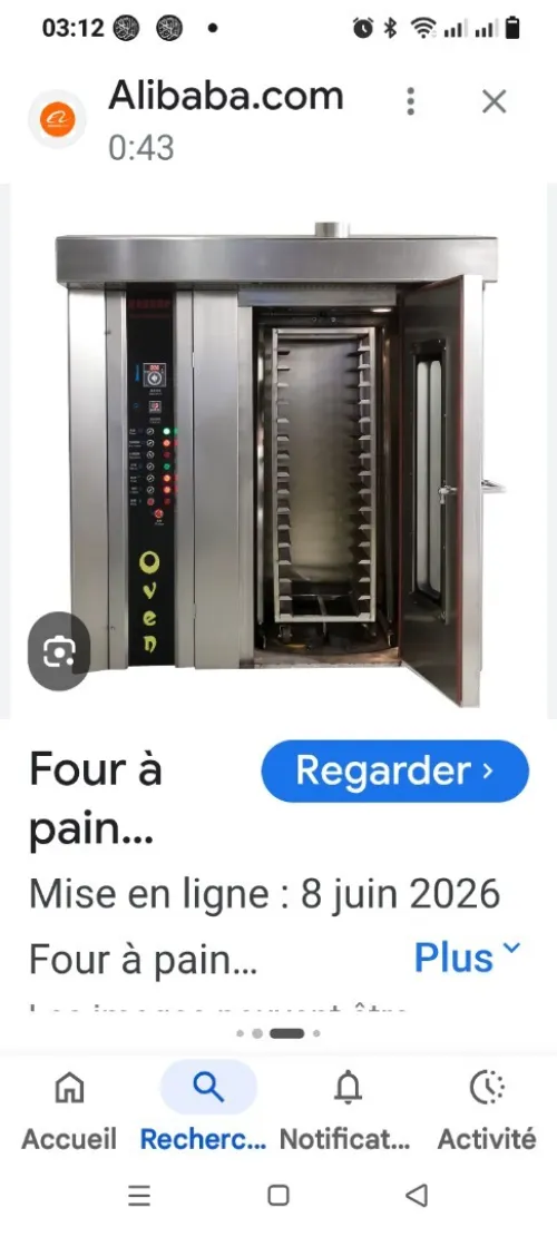 Four à pizza four électrique pour la gaz four à brûleur four à pain
