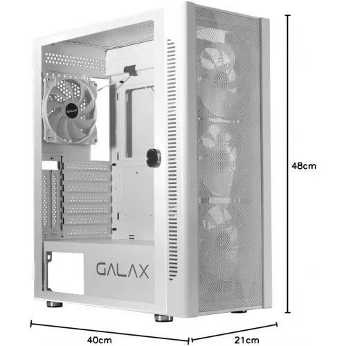 GALAX REVOLUTION 06 WHITE 4 FANS STATIC RGB