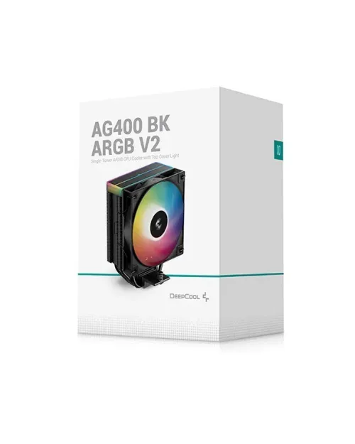 DEEPCOOL AG400 ARGB V2 BLACK/WHITE