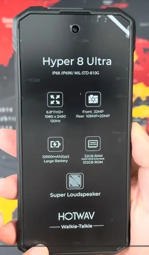 Hotwav دبابة Hyper 8 Ultra