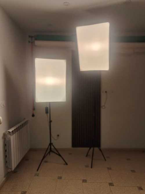 سوفت بوكس مزدوج للتصوير (2 Softbox Lighting Kit)