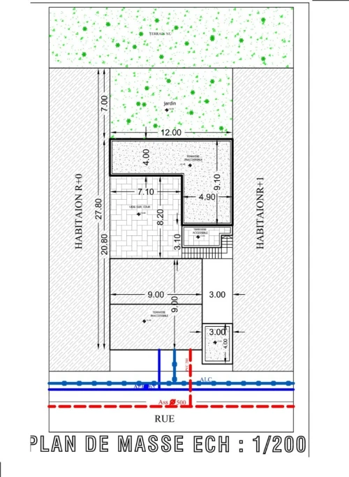 Vente Villa Relizane Oued rhiou