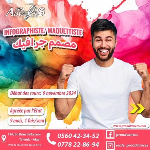 Formation: Infographiste, maquettiste professionnel