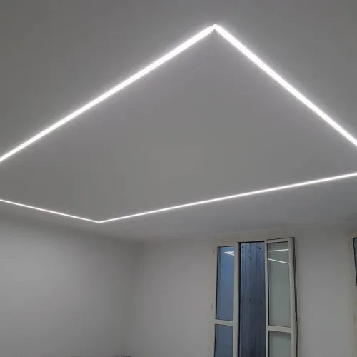 placoplâtre & led profile 